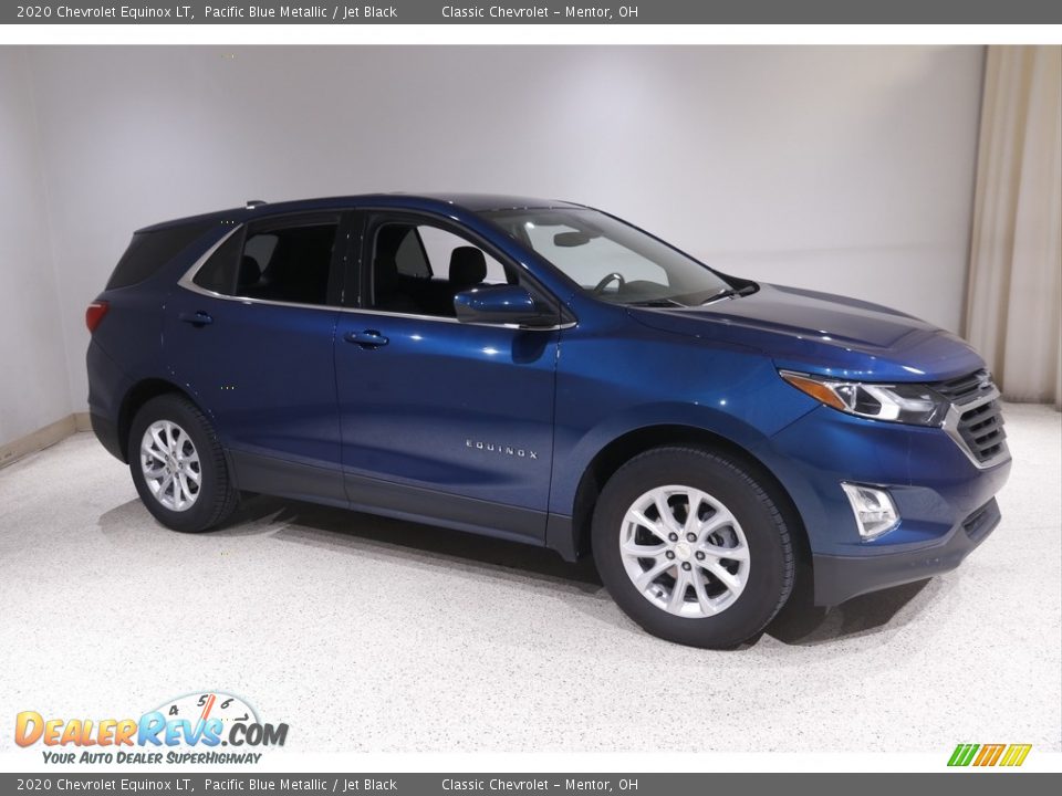 2020 Chevrolet Equinox LT Pacific Blue Metallic / Jet Black Photo #1