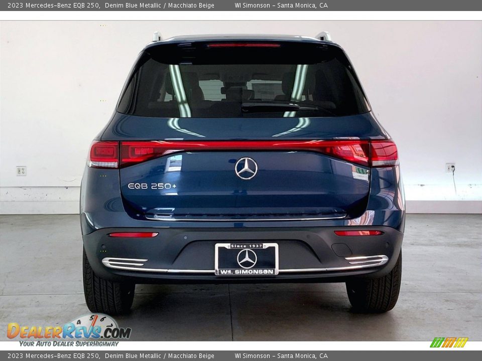 2023 Mercedes-Benz EQB 250 Denim Blue Metallic / Macchiato Beige Photo #3