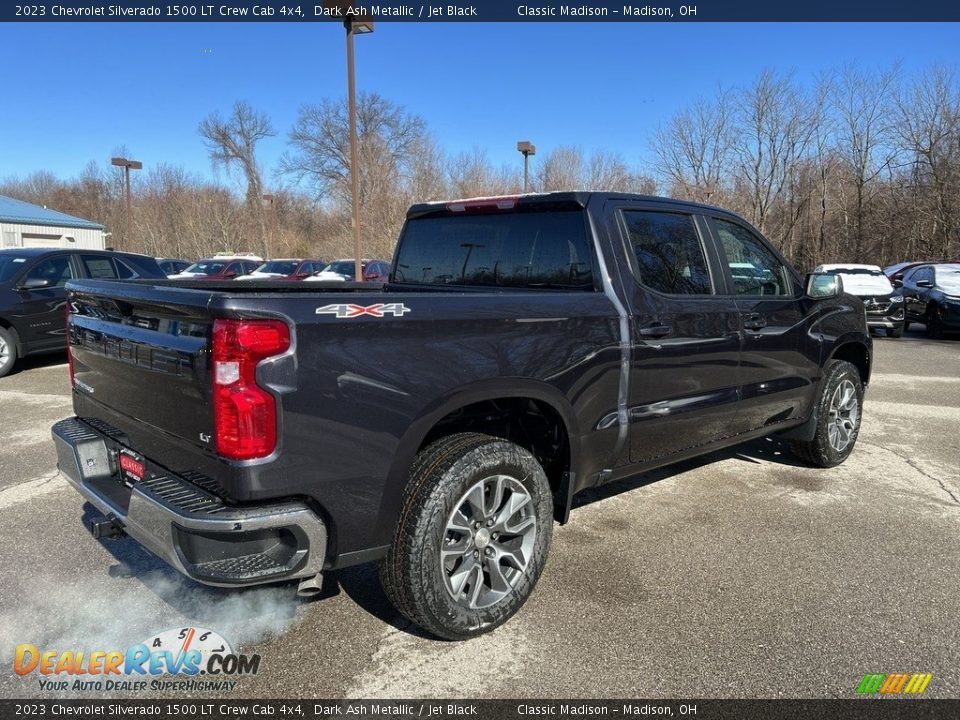 2023 Chevrolet Silverado 1500 LT Crew Cab 4x4 Dark Ash Metallic / Jet Black Photo #3