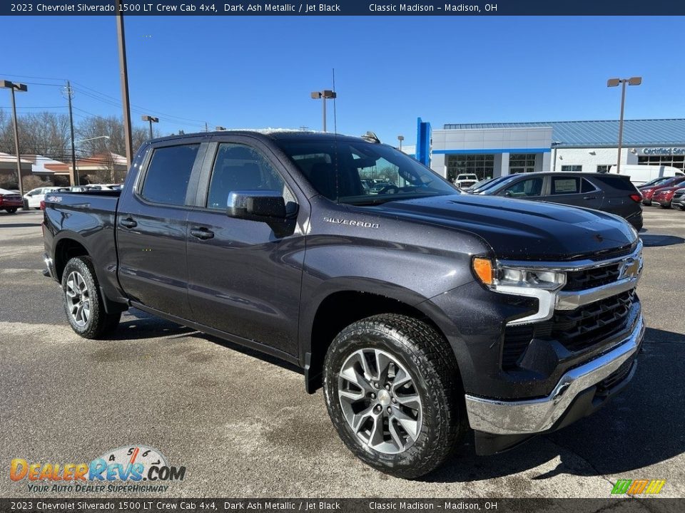 2023 Chevrolet Silverado 1500 LT Crew Cab 4x4 Dark Ash Metallic / Jet Black Photo #4