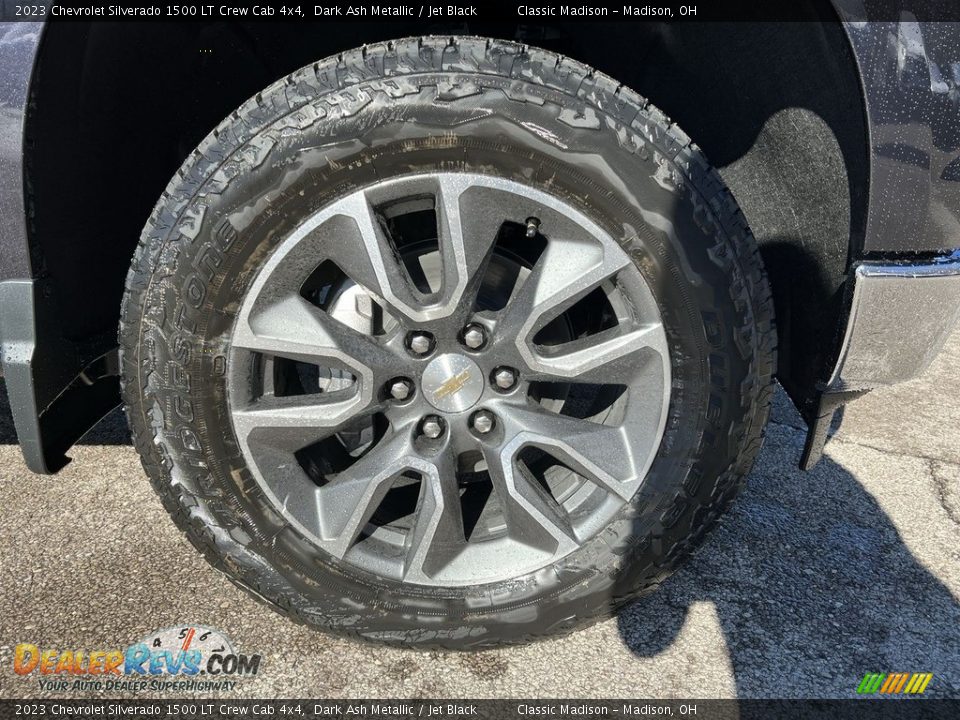 2023 Chevrolet Silverado 1500 LT Crew Cab 4x4 Dark Ash Metallic / Jet Black Photo #5