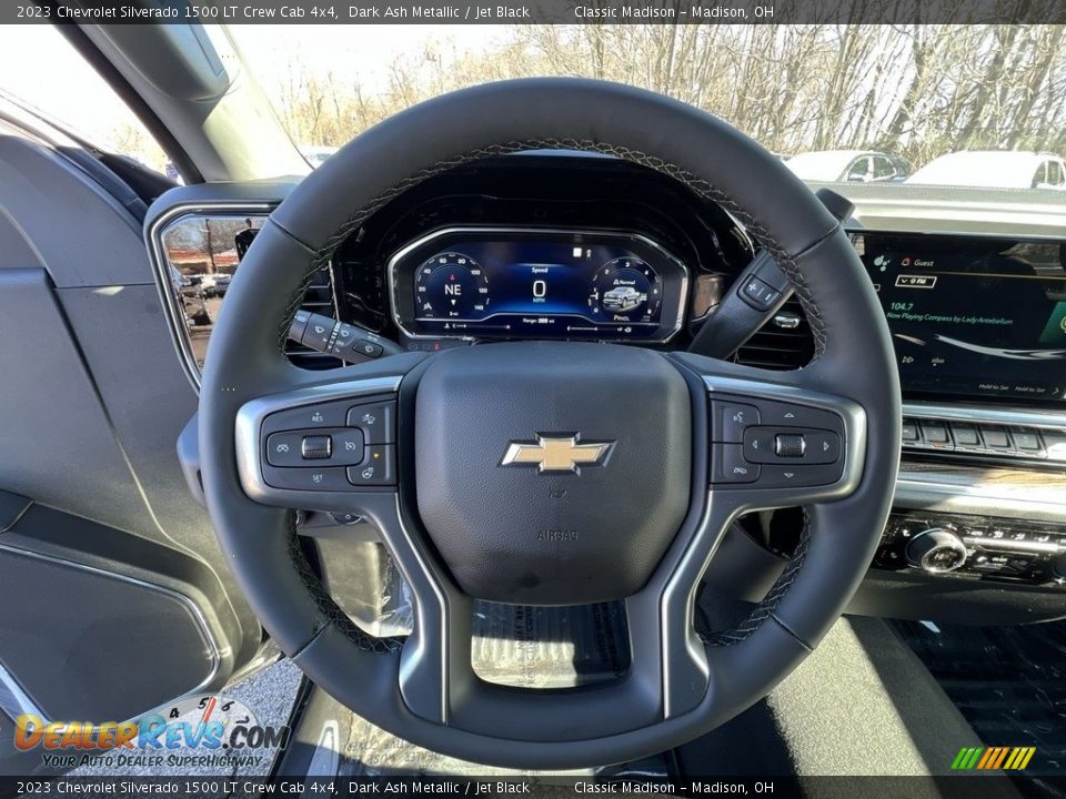 2023 Chevrolet Silverado 1500 LT Crew Cab 4x4 Dark Ash Metallic / Jet Black Photo #9