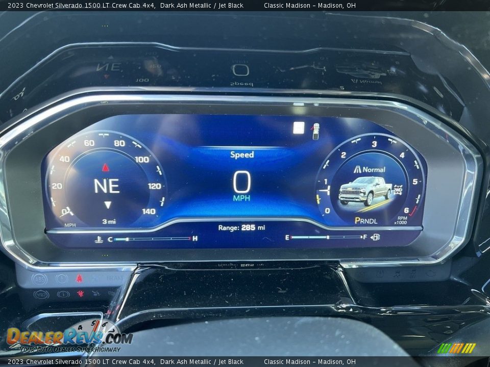 2023 Chevrolet Silverado 1500 LT Crew Cab 4x4 Dark Ash Metallic / Jet Black Photo #10