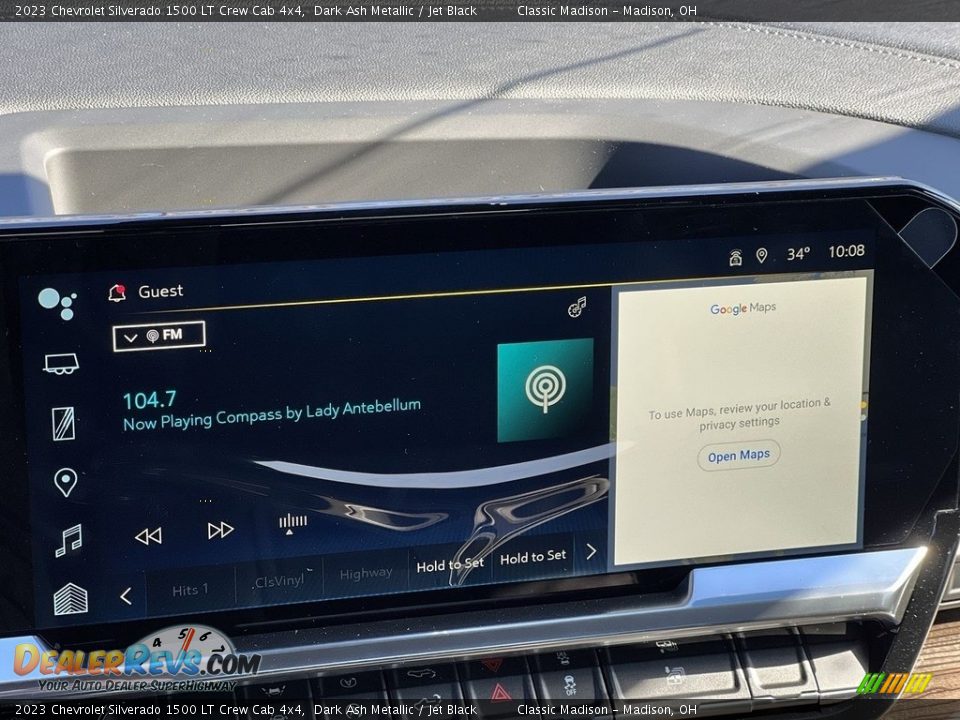 2023 Chevrolet Silverado 1500 LT Crew Cab 4x4 Dark Ash Metallic / Jet Black Photo #11