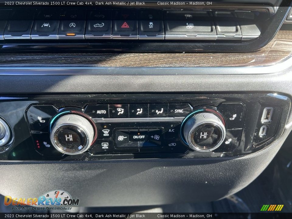 2023 Chevrolet Silverado 1500 LT Crew Cab 4x4 Dark Ash Metallic / Jet Black Photo #13