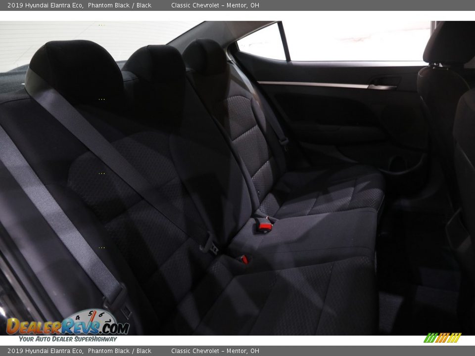 Rear Seat of 2019 Hyundai Elantra Eco Photo #17