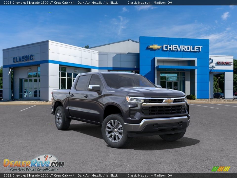 2023 Chevrolet Silverado 1500 LT Crew Cab 4x4 Dark Ash Metallic / Jet Black Photo #20
