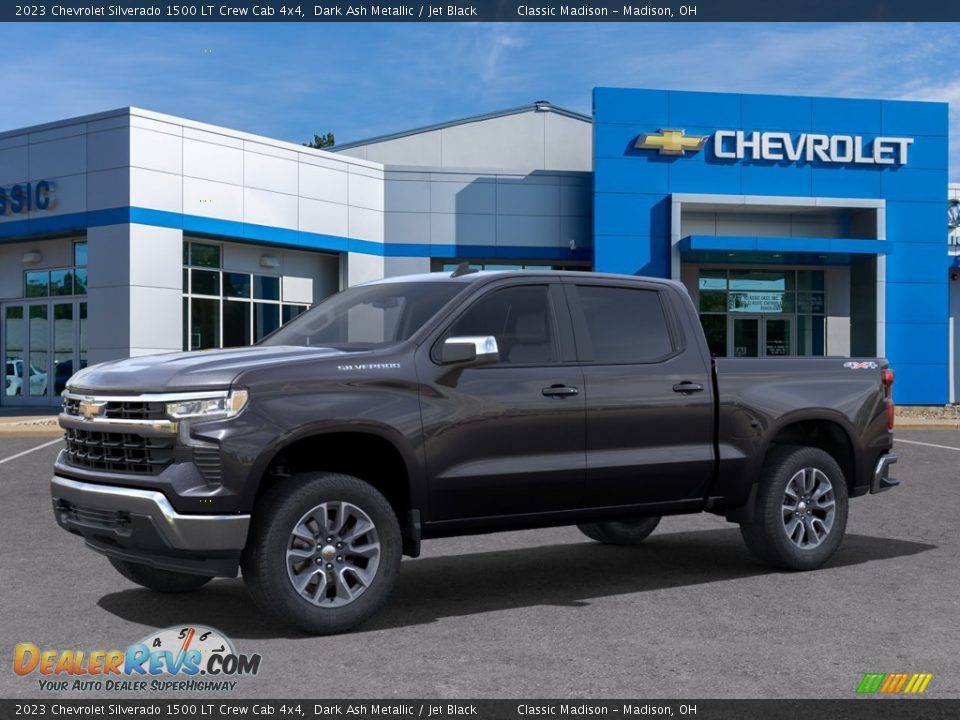 2023 Chevrolet Silverado 1500 LT Crew Cab 4x4 Dark Ash Metallic / Jet Black Photo #21