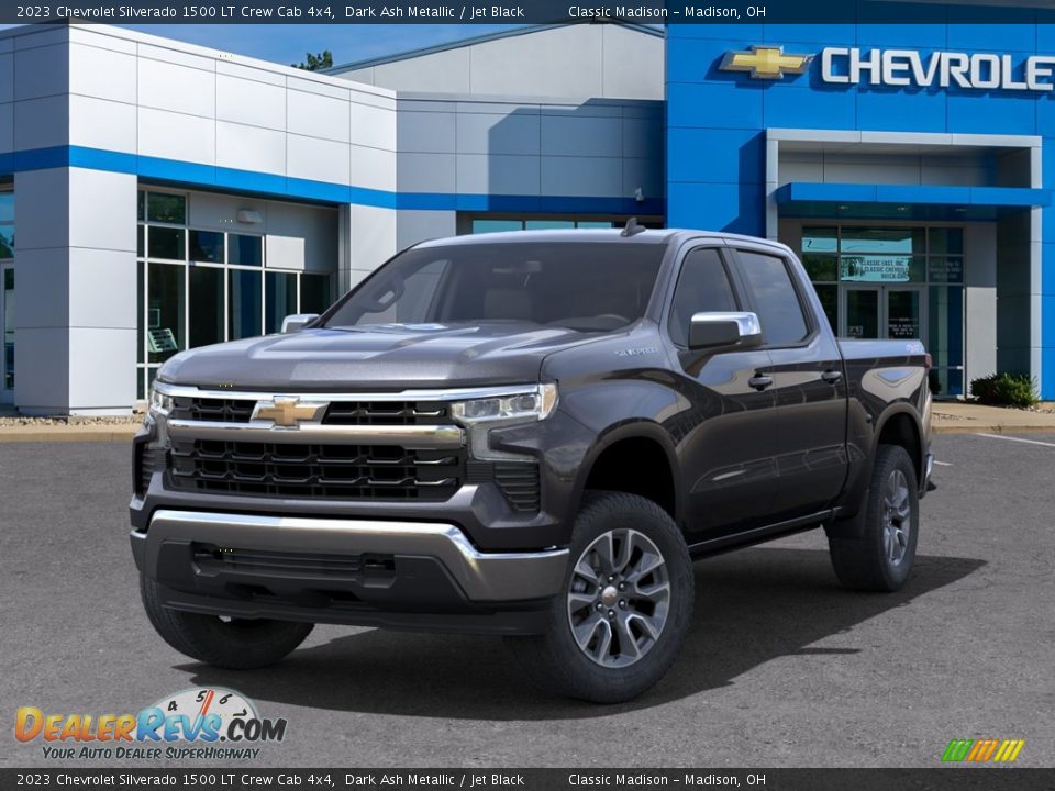 2023 Chevrolet Silverado 1500 LT Crew Cab 4x4 Dark Ash Metallic / Jet Black Photo #25