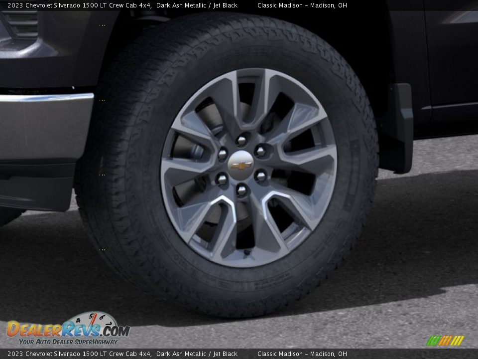 2023 Chevrolet Silverado 1500 LT Crew Cab 4x4 Dark Ash Metallic / Jet Black Photo #28
