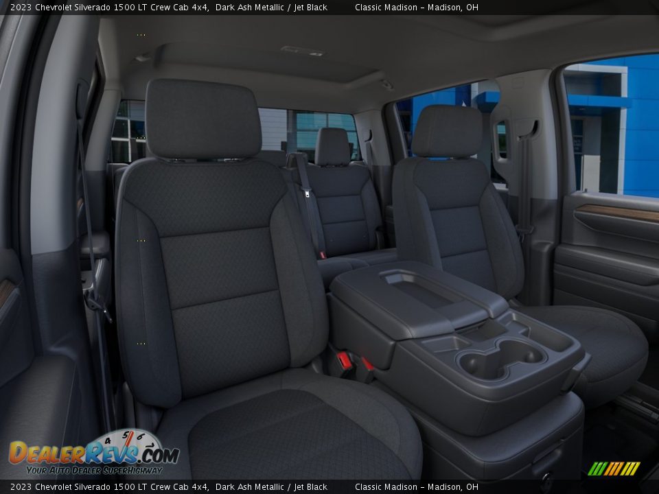 2023 Chevrolet Silverado 1500 LT Crew Cab 4x4 Dark Ash Metallic / Jet Black Photo #35