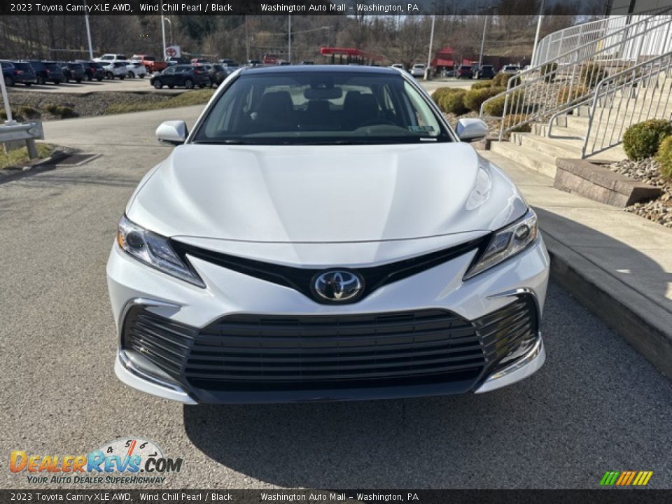 2023 Toyota Camry XLE AWD Wind Chill Pearl / Black Photo #6