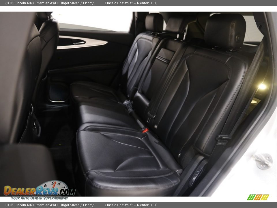 Rear Seat of 2016 Lincoln MKX Premier AWD Photo #21