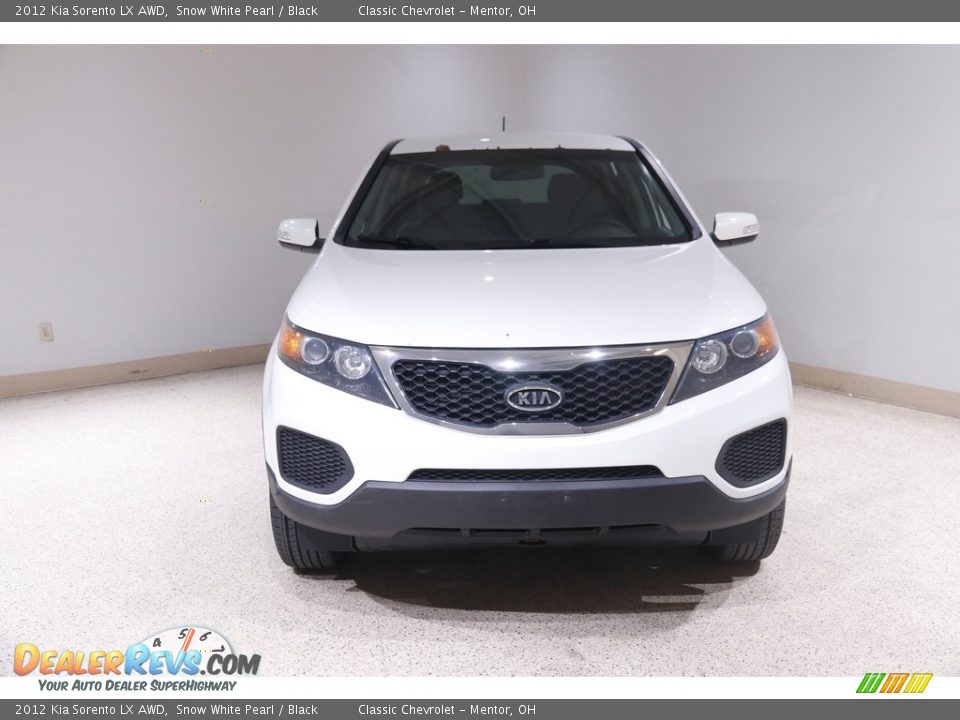 2012 Kia Sorento LX AWD Snow White Pearl / Black Photo #2