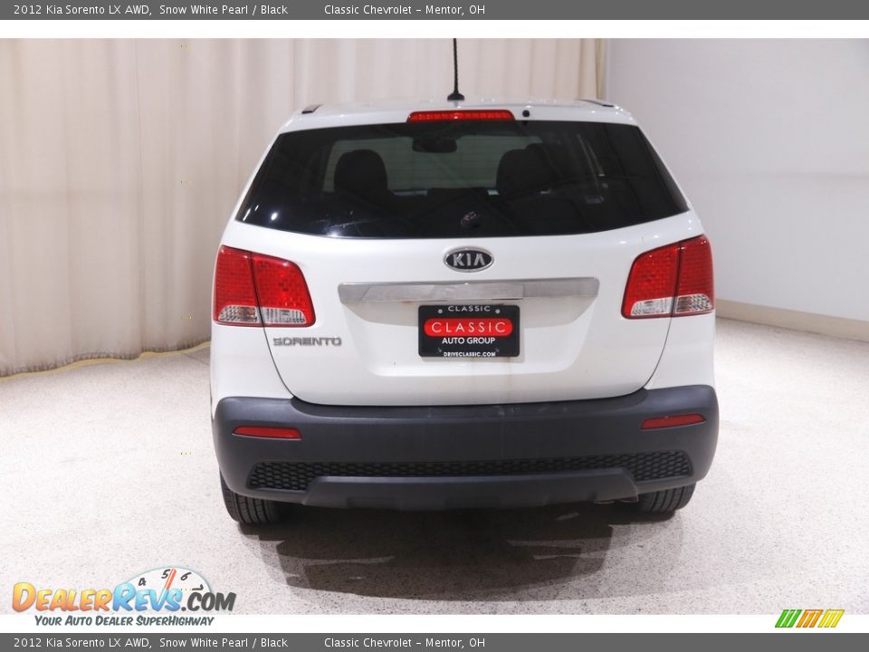 2012 Kia Sorento LX AWD Snow White Pearl / Black Photo #15