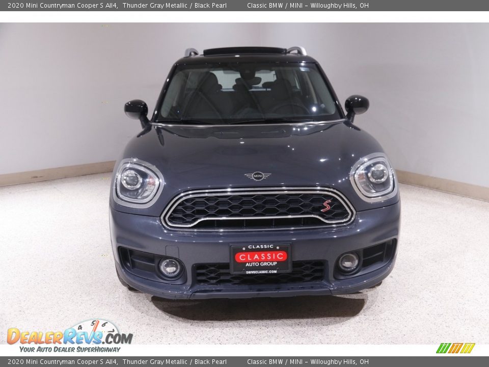 2020 Mini Countryman Cooper S All4 Thunder Gray Metallic / Black Pearl Photo #2