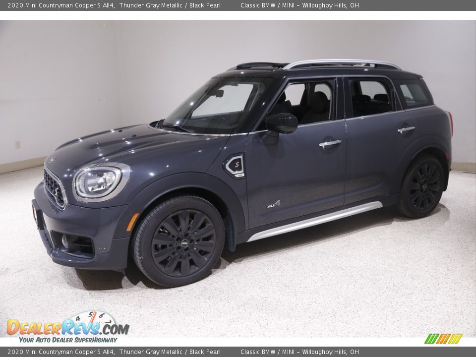 2020 Mini Countryman Cooper S All4 Thunder Gray Metallic / Black Pearl Photo #3