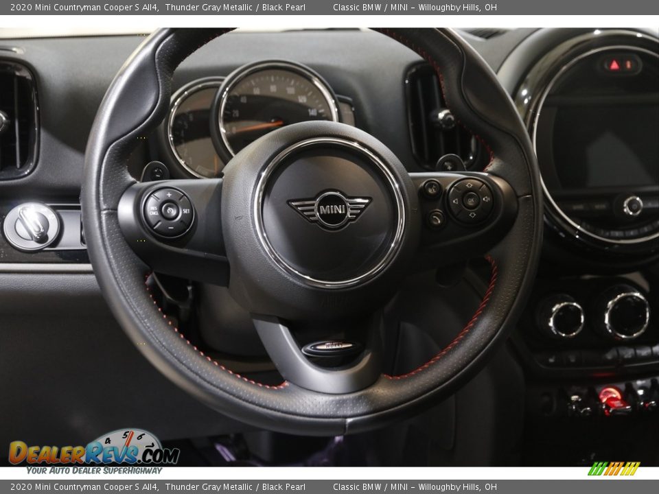 2020 Mini Countryman Cooper S All4 Thunder Gray Metallic / Black Pearl Photo #7