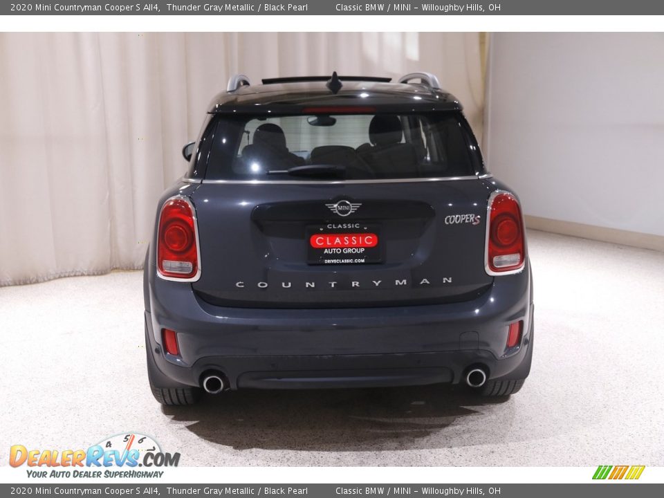 2020 Mini Countryman Cooper S All4 Thunder Gray Metallic / Black Pearl Photo #17