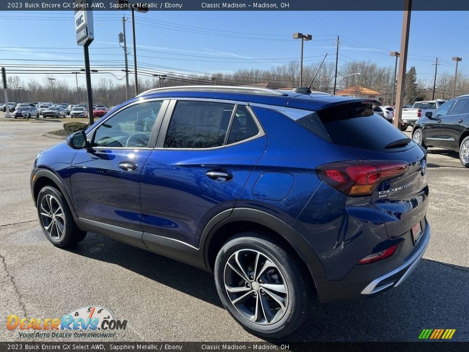 2023 Buick Encore GX Select AWD Sapphire Metallic / Ebony Photo #2