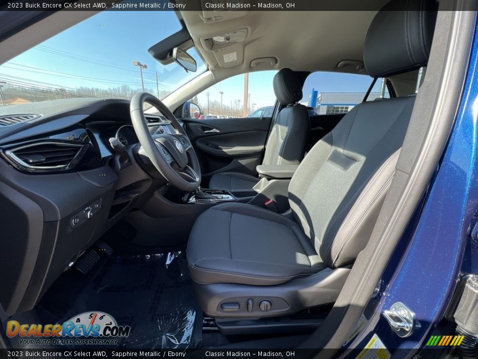 2023 Buick Encore GX Select AWD Sapphire Metallic / Ebony Photo #6