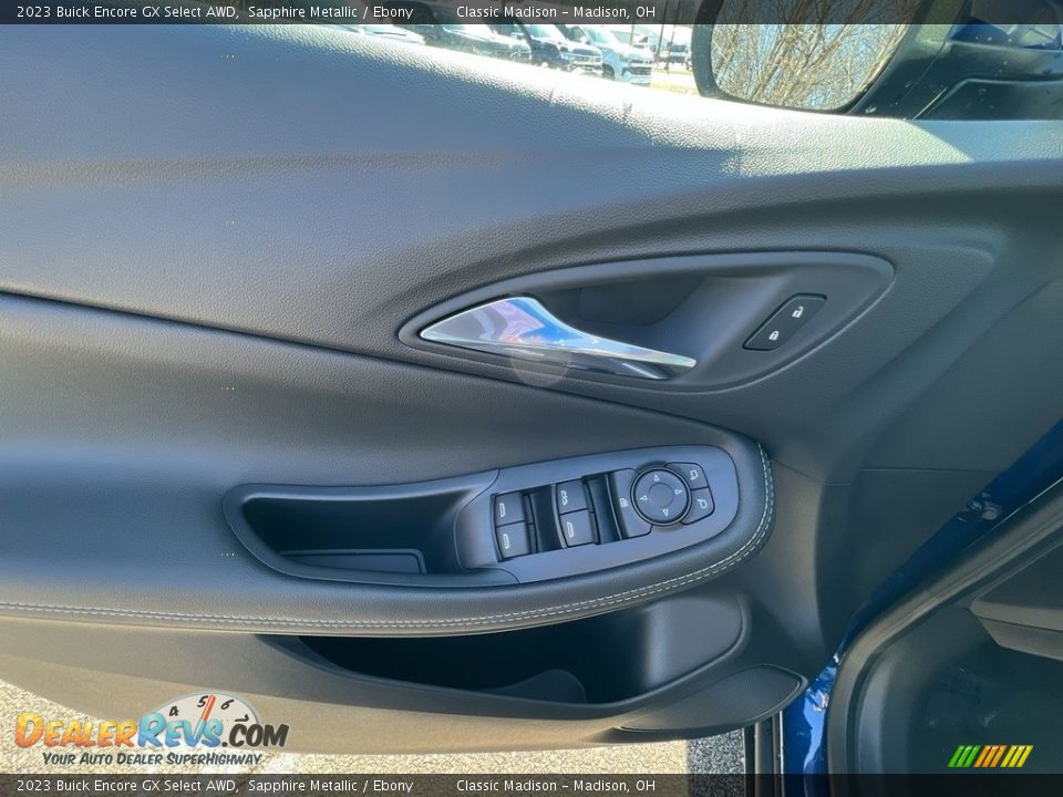 2023 Buick Encore GX Select AWD Sapphire Metallic / Ebony Photo #8