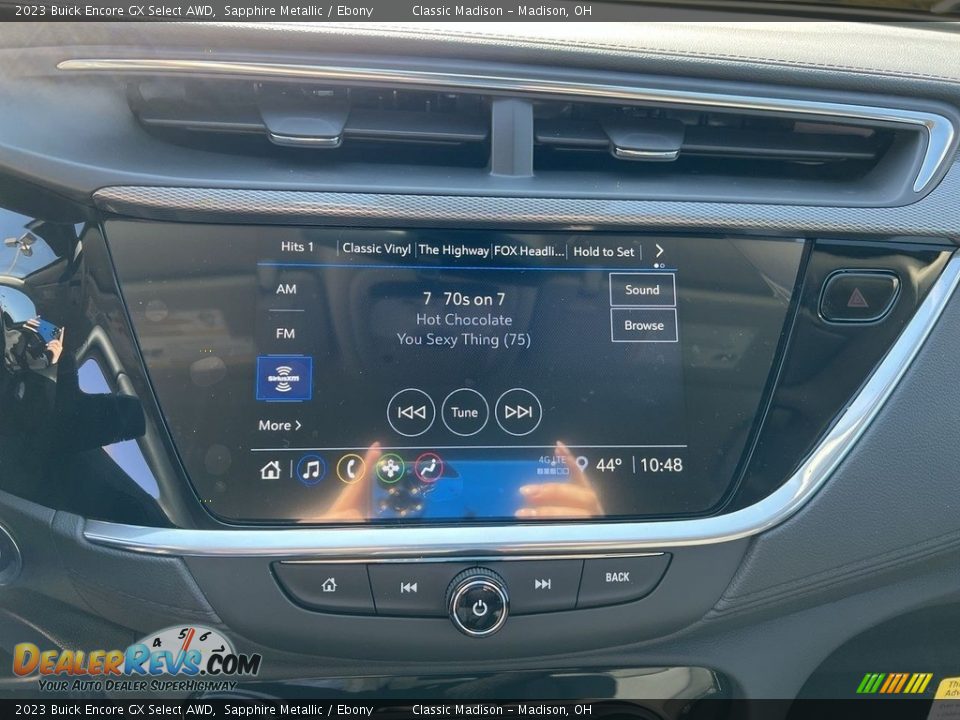 2023 Buick Encore GX Select AWD Sapphire Metallic / Ebony Photo #11