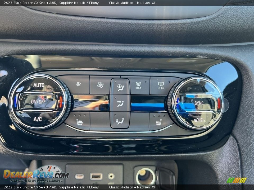2023 Buick Encore GX Select AWD Sapphire Metallic / Ebony Photo #13