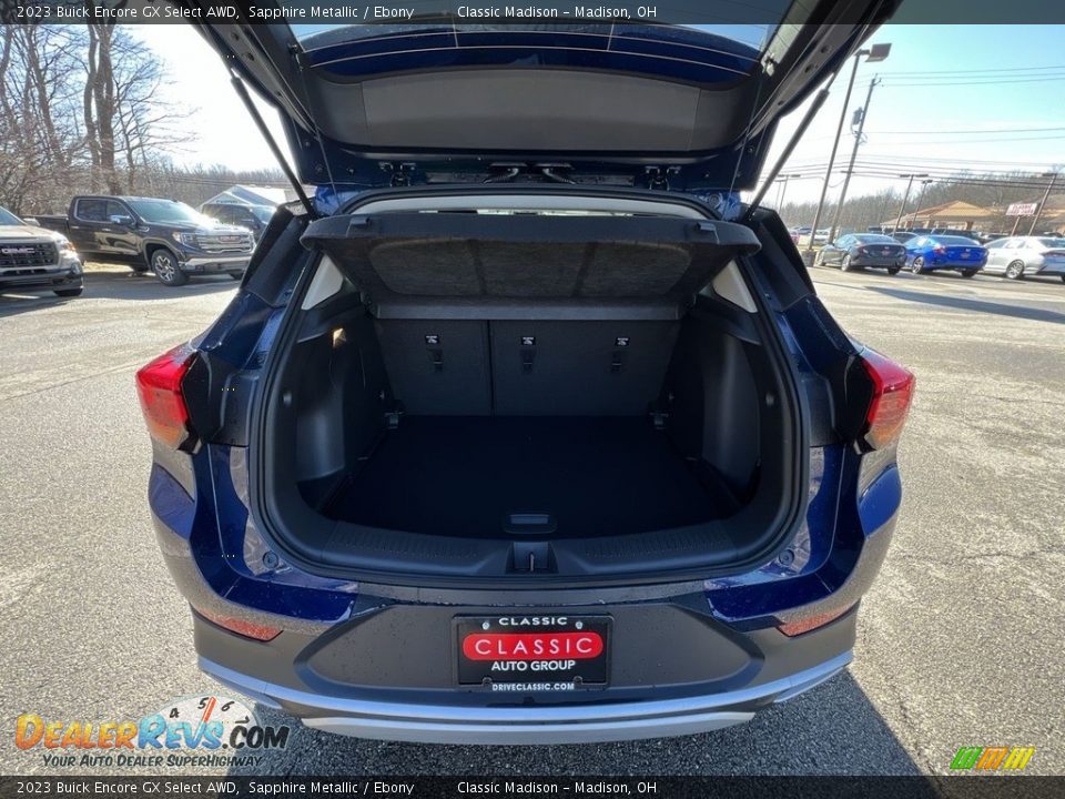 2023 Buick Encore GX Select AWD Sapphire Metallic / Ebony Photo #17