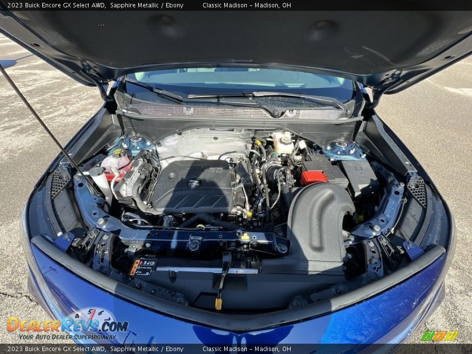 2023 Buick Encore GX Select AWD Sapphire Metallic / Ebony Photo #19