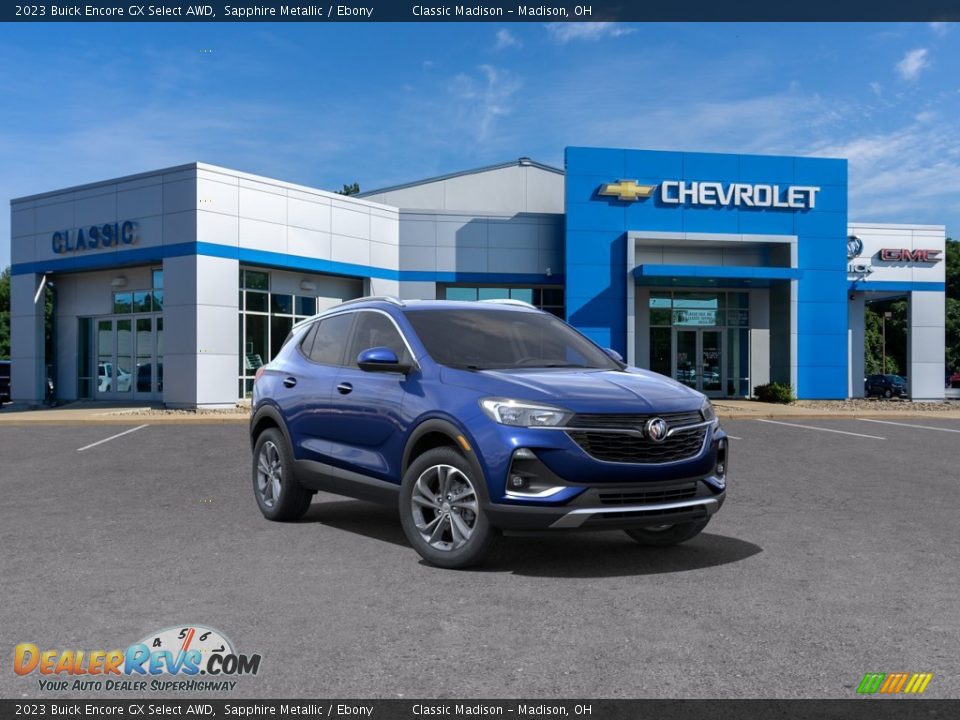 2023 Buick Encore GX Select AWD Sapphire Metallic / Ebony Photo #20