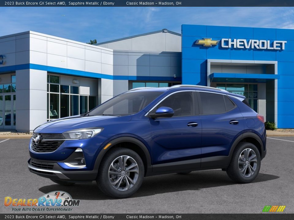 2023 Buick Encore GX Select AWD Sapphire Metallic / Ebony Photo #21