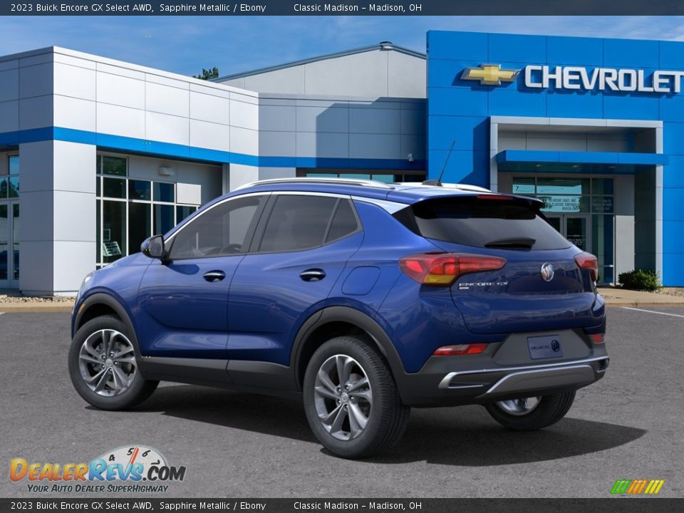 2023 Buick Encore GX Select AWD Sapphire Metallic / Ebony Photo #22
