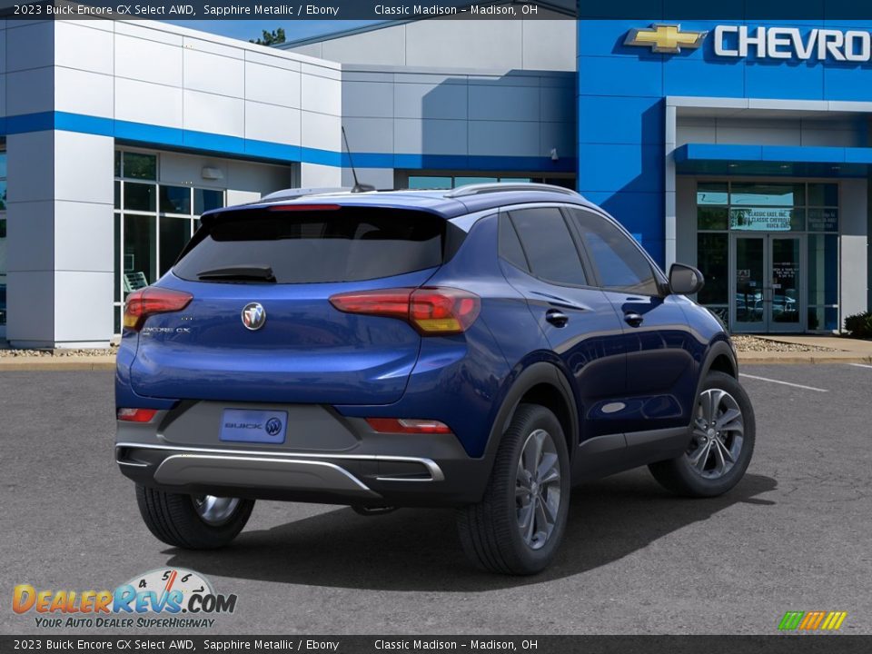 2023 Buick Encore GX Select AWD Sapphire Metallic / Ebony Photo #23