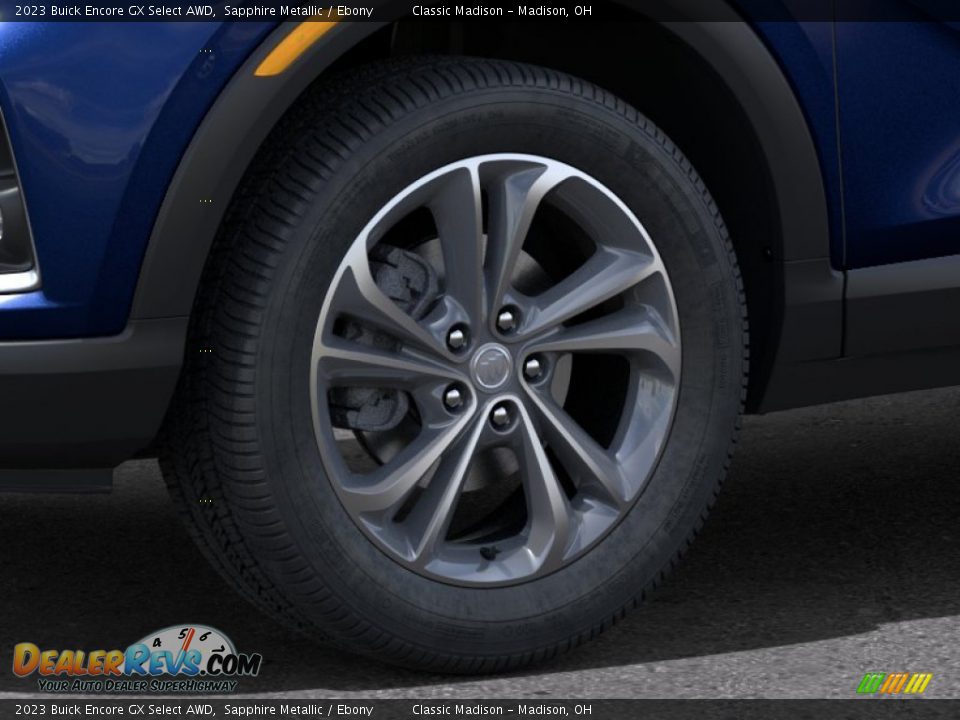 2023 Buick Encore GX Select AWD Sapphire Metallic / Ebony Photo #28