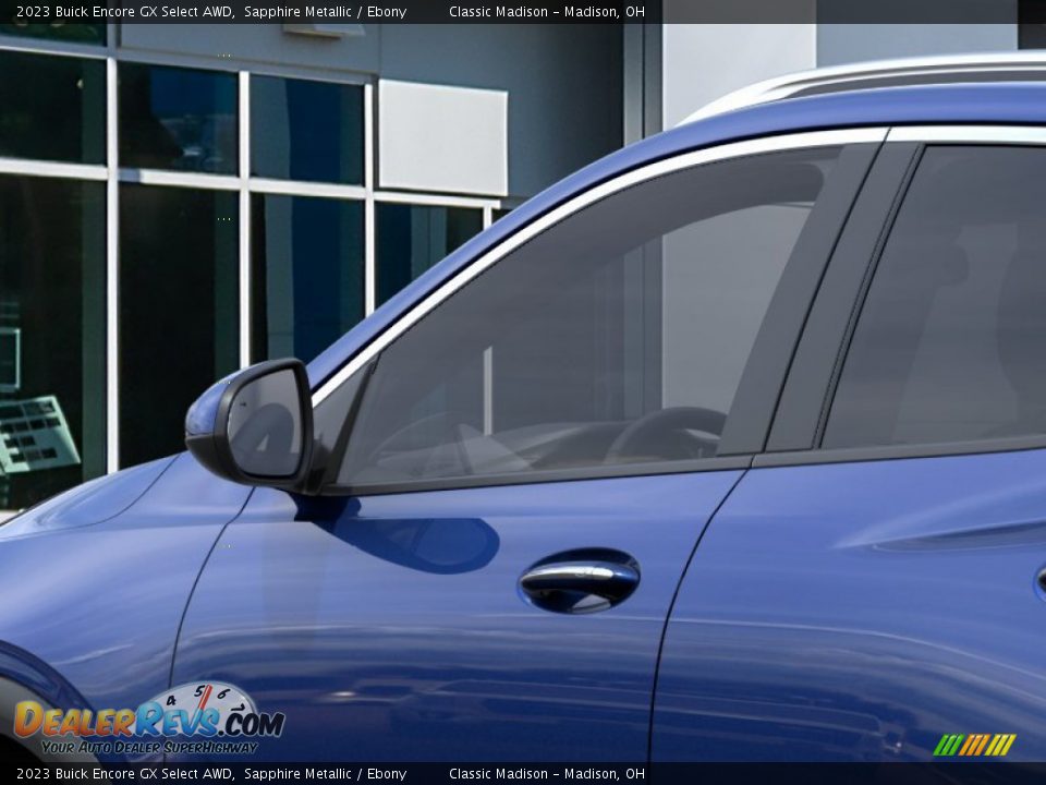 2023 Buick Encore GX Select AWD Sapphire Metallic / Ebony Photo #31