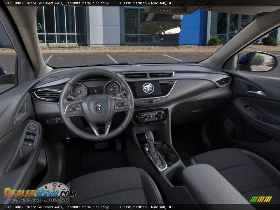 2023 Buick Encore GX Select AWD Sapphire Metallic / Ebony Photo #34