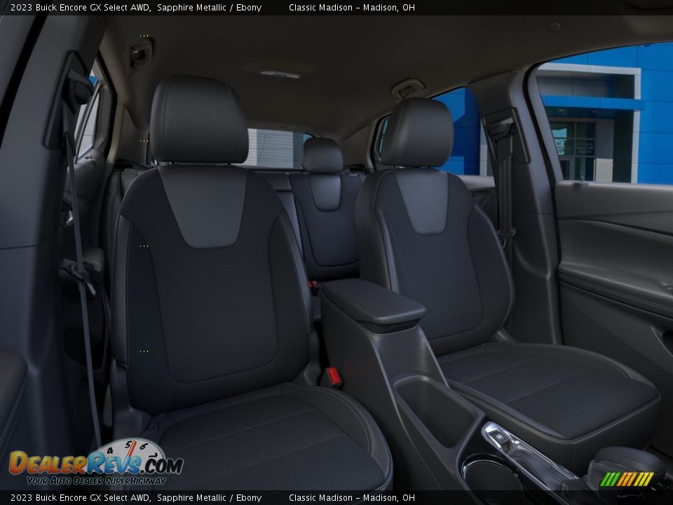2023 Buick Encore GX Select AWD Sapphire Metallic / Ebony Photo #35