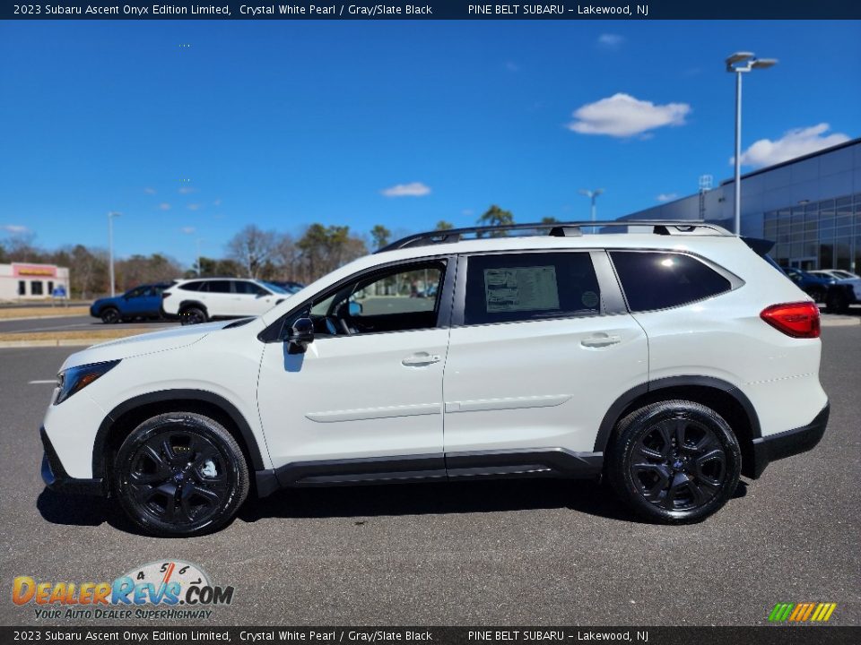 2023 Subaru Ascent Onyx Edition Limited Crystal White Pearl / Gray/Slate Black Photo #3