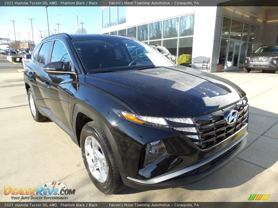 2023 Hyundai Tucson SEL AWD Phantom Black / Black Photo #9