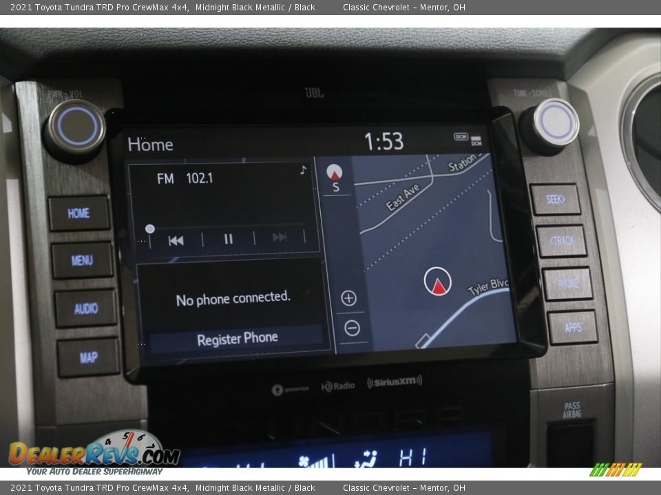 Controls of 2021 Toyota Tundra TRD Pro CrewMax 4x4 Photo #10