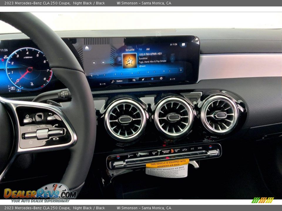 Controls of 2023 Mercedes-Benz CLA 250 Coupe Photo #7