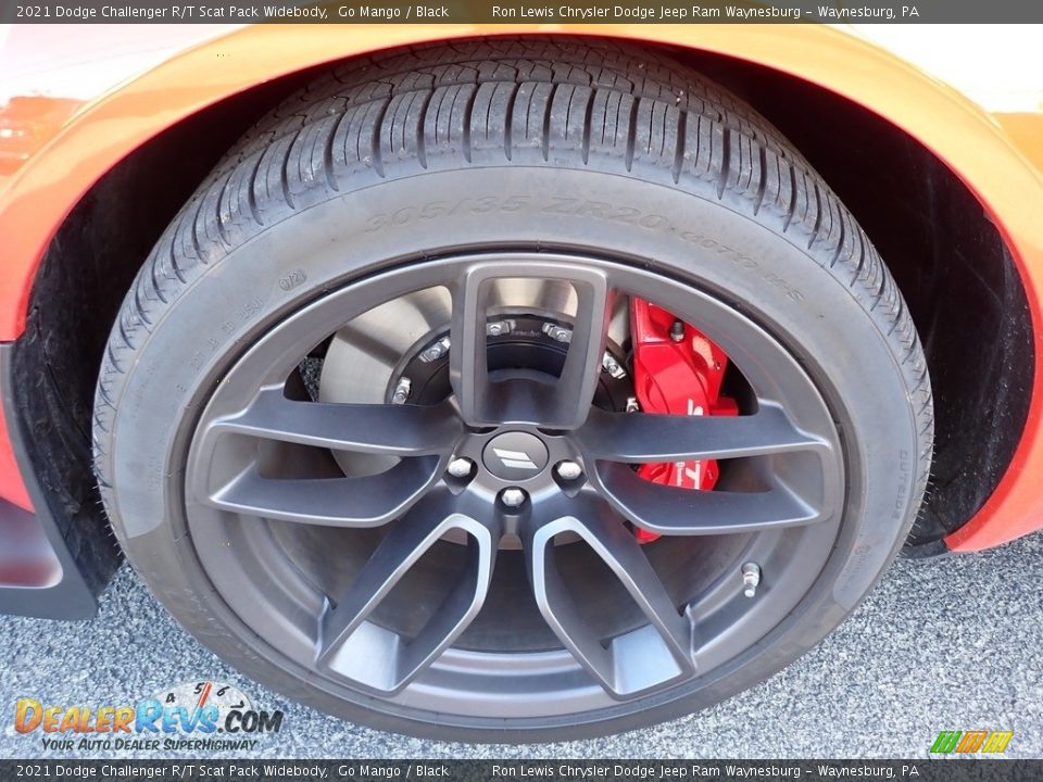 2021 Dodge Challenger R/T Scat Pack Widebody Wheel Photo #10