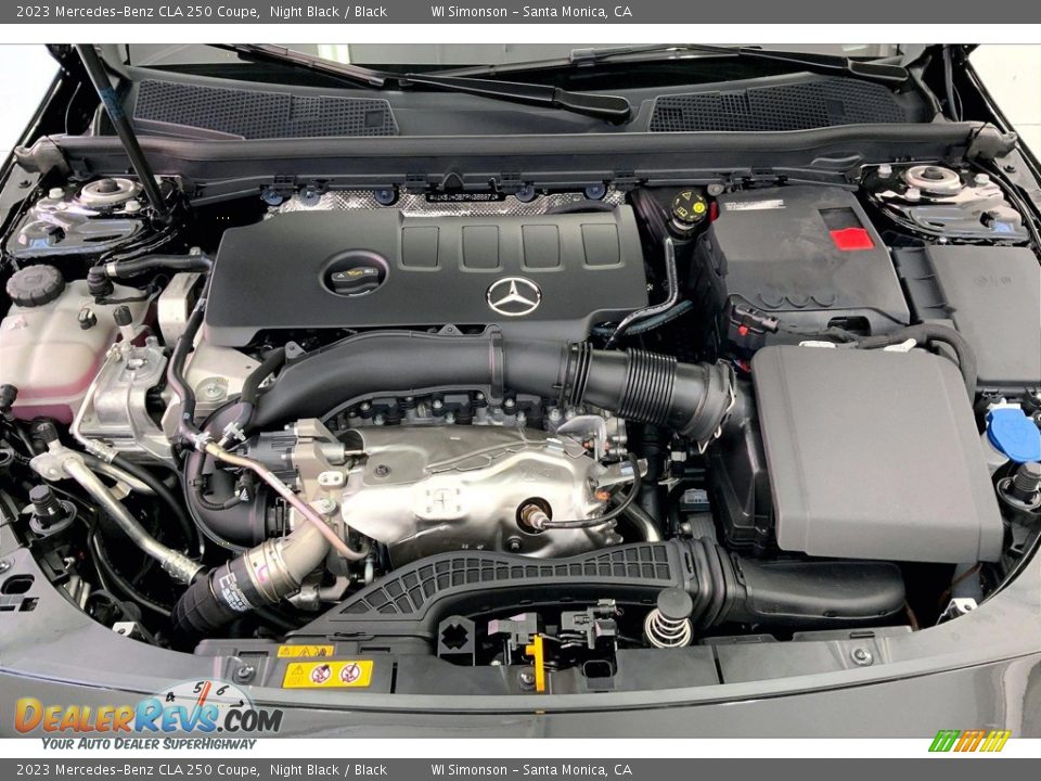 2023 Mercedes-Benz CLA 250 Coupe 2.0 Liter Turbocharged DOHC 16-Valve VVT 4 Cylinder Engine Photo #9