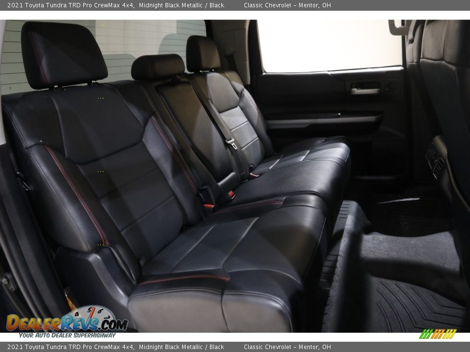 Rear Seat of 2021 Toyota Tundra TRD Pro CrewMax 4x4 Photo #16
