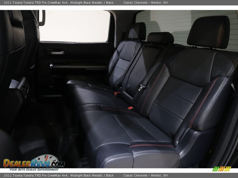 Rear Seat of 2021 Toyota Tundra TRD Pro CrewMax 4x4 Photo #17
