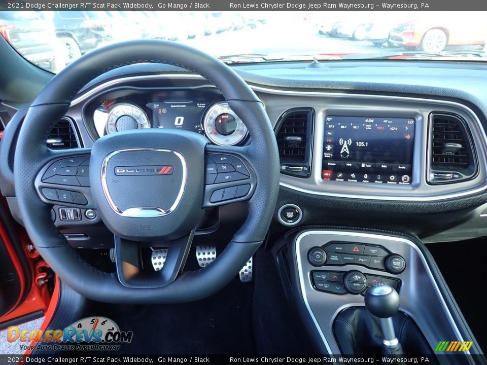 Dashboard of 2021 Dodge Challenger R/T Scat Pack Widebody Photo #18