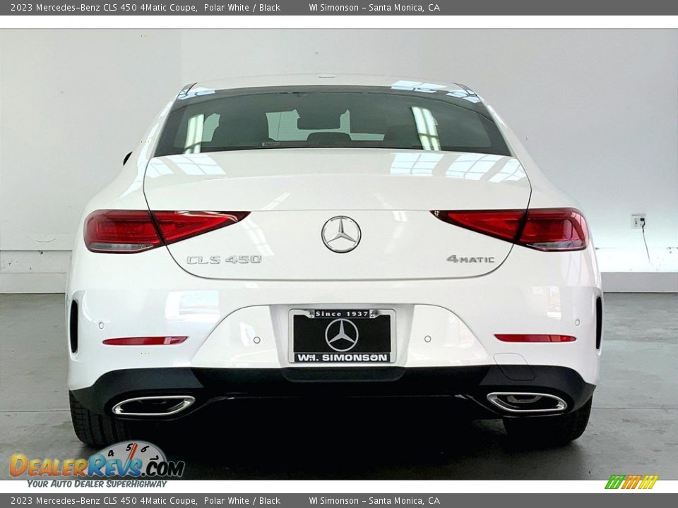 2023 Mercedes-Benz CLS 450 4Matic Coupe Polar White / Black Photo #3
