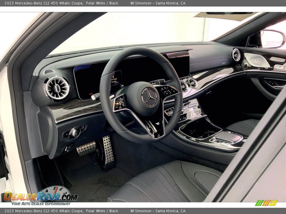 Black Interior - 2023 Mercedes-Benz CLS 450 4Matic Coupe Photo #4