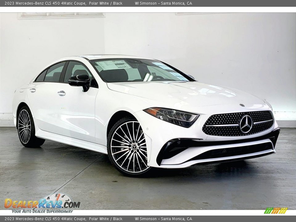 Front 3/4 View of 2023 Mercedes-Benz CLS 450 4Matic Coupe Photo #12